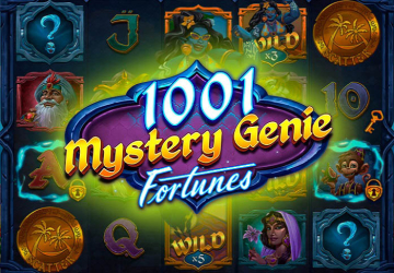 Игровой автомат 1001 Mystery Genie Fortunes в СпейсВин казино